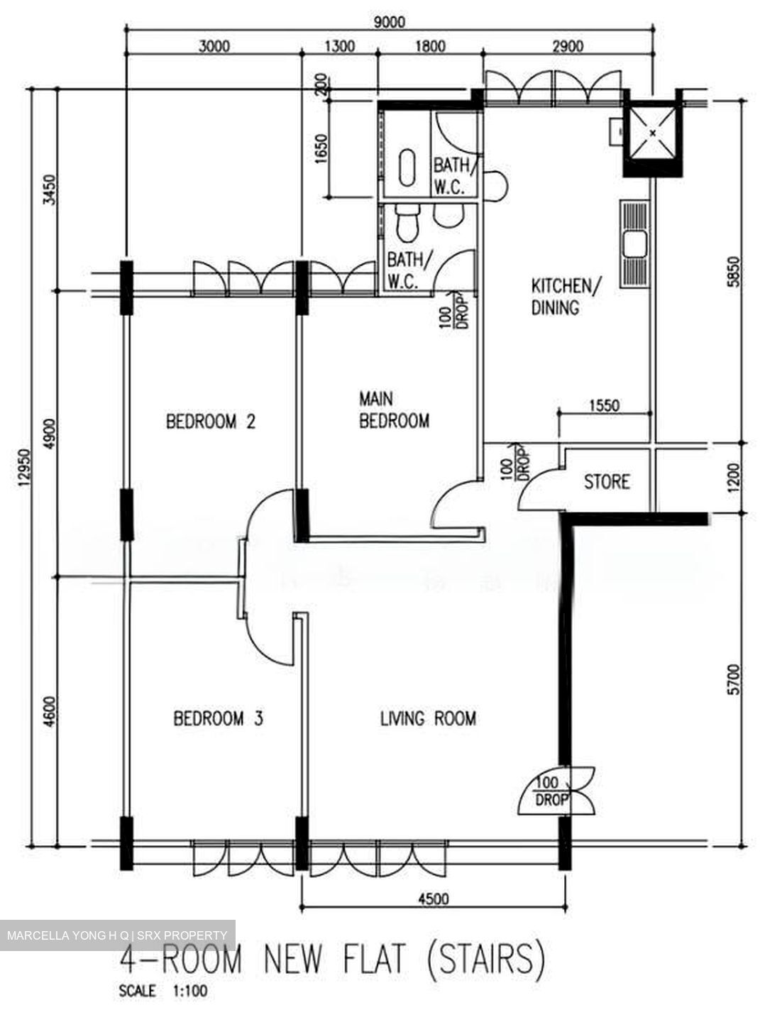 Blk 337 Hougang Avenue 7 (Hougang), HDB 4 Rooms #576330961